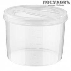 Phibo Твист 4311390 банка для хранения с крышкой, полипропилен, Ø140×110 мм, 1200 мл