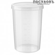 Phibo Твист 4311387 банка для хранения с крышкой, полипропилен, Ø125×180 мм, 1500 мл