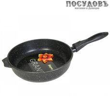 Мечта Гранит Black 028802 сковорода Ø280 мм, алюминий литой, гранитное покрытие Greblon, съемная ручка