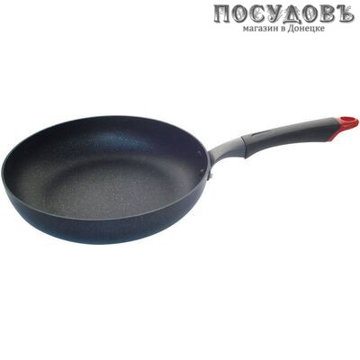 Mallony Forza 001196 сотейник Ø240×65 мм, алюминий штампованный, мраморное покрытие Dyflon