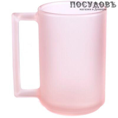 Luminarc Flore N2592 кружка, 320 мл, стекло упрочненное, розовый, Франция