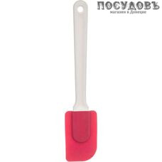 КНР 044-40, лопатка силиконовая, 210×50 мм, силикон, пластиковая ручка, на блистере 1 шт