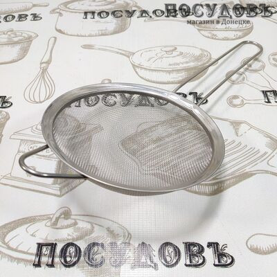КНР YC-008-14 сито с ручкой, Ø140 мм, сталь нержавеющая, 1 шт.