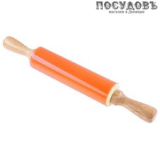 KING Hoff KH-4661, скалка вращающаяся, 475×65×65 мм, силикон, цвет микс