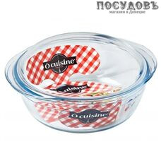 Pyrex 208AC00/1043 кастрюля с крышкой, стекло жаропрочное, 3,0 л, Ø230 мм, 2 пр.
