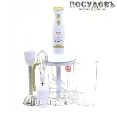Saturn ST-FP9061 блендер 3 в 1 500 Вт, чоппер 1250 мл, мерный стакан 600 мл, венчик