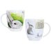 Коралл Animals YQ2081-4 кружка, 420 мл, фарфор 1 шт.