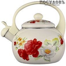 ZEIDAN Z-4464 чайник со свистком, 2,5 л, сталь эмалированная