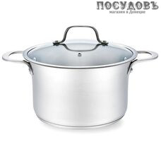 Maestro MR-3505-20 кастрюля с крышкой 2,5 л, Ø200 мм, сталь нержавеющая, многослойное дно