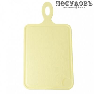 Plast Team NP1491ВН-50 доска разделочная, полипропилен 350×190×7 мм, цвет ваниль