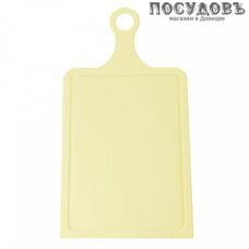 Plast Team NP1493ВН-60 доска разделочная, полипропилен 350×190×6 мм, цвет ваниль