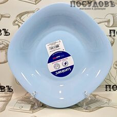 Luminarc Carine Light Blue P4250 тарелка глубокая, стекло упрочненное, 210×210 мм, 630 мл, Франция 1 шт. Luminarc Carine Light Blue P4250 тарелка глубокая, стекло упрочненное, 210×210 мм, 630 мл, Франция 1 шт.