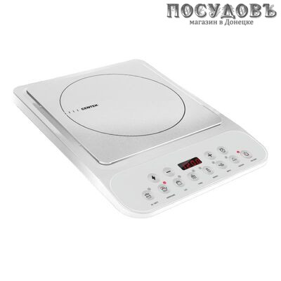 Centek CT-1517 White плита индукционная, 1-конфорочная, 2000 Вт, цвет белый
