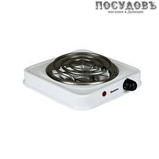 Blackton Bt HP101W плита электрическая, 1-конфорочная, 1000 Вт, эмалированное покрытие, цвет белый