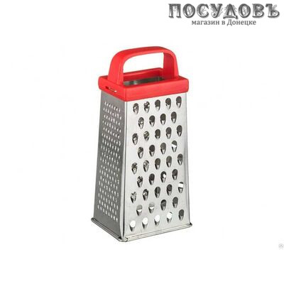 Кварц К01.000.08 терка 4-х гранная, (жесть белая), ручка пластик, Россия, 1 шт