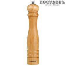 KING Hoff KH-4673 мельница для специй, Ø50×250 мм, материал гевея, керамические жернова в упаковке 1 шт