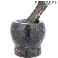 KING Hoff KH-3337 ступка с пестиком, Ø100×100 мм, корпус мрамор, в упаковке 2 пр.
