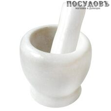 KING Hoff KH-3338 ступка с пестиком Ø100×100 мм, материал мрамор в упаковке 2 предмета