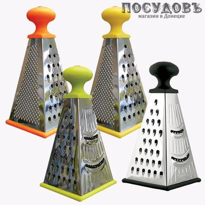 Maestro MR-1604 терка 4 грани, 224×108×108 мм, материал сталь нержавеющая, 1 шт.