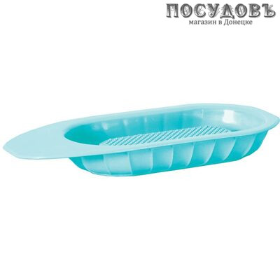 Бытпласт 431318609 терка одинарная, 200×98×26 мм, материал полипропилен, Россия, 1 шт.