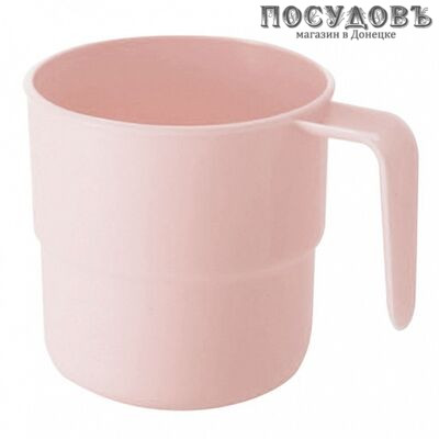 Plast Team NP1430ПД-40 кружка, 250 мл, полипропилен, пудра 1 шт.
