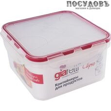 Giaretti Amore GR1843ЧЕРИ контейнер с герметичной крышкой, полипропилен мм, 400 мл