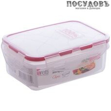 Giaretti Amore GR1841ЧЕРИ контейнер с герметичной крышкой, полипропилен мм, 1500 мл