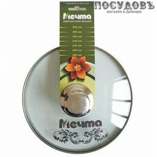 Мечта КР30 крышка для сковороды, стекло термостойкое, Ø300 мм