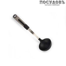 HILTON HYW1275, половник, 250×80×70 мм, нейлон, цвет черный, на блистере 1 шт.