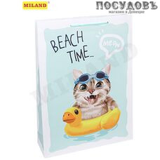 Dream cards Кот на отдыхе ППД-0131 пакет подарочный XL-324×445×102 мм, бумага, матовая ламинация Dream cards Кот на отдыхе ППД-0131 пакет подарочный XL-324×445×102 мм, бумага, матовая ламинация