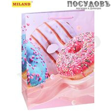 Dream cards Пончики в яркой глазури ППД-0121 пакет подарочный XL-324×445×102 мм, бумага, матовая ламинация