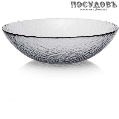 Pasabahce Haze Gray 10375SLBD тарелка глубокая, стекло упрочненное, цвет серый, Ø190×50 мм, 500 мл 1 шт.