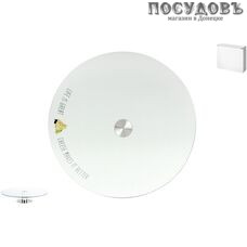Коралл Home Made YQ1966 блюдо вращающееся, стекло, Ø300×h15 мм, в упаковке 1 шт.