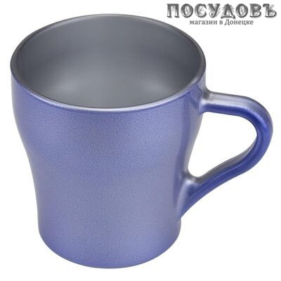 Pasabahce Chroma 55773SLBD3 кружка, 260 мл, стекло, синий металлик, без упаковки 1 шт.