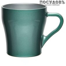 Pasabahce Chroma 55773SLBD2 кружка, 260 мл, стекло, зеленый металлик, без упаковки 1 шт. Pasabahce Chroma 55773SLBD2 кружка, 260 мл, стекло, зеленый металлик, без упаковки 1 шт.