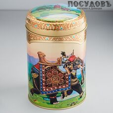 РФЖУ Индийский слон 2 110-01574 банка для хранения с крышкой,Ø99×145 мм, 1100 мл, жесть, Россия 2 пр.