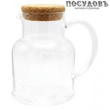 Luminarc Guinguette P0573, кувшин с крышкой 1300 мл, стекло упрочненное, Франция, в упаковке 2 пр.