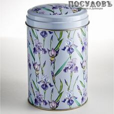 РФЖУ Флора Микс Ц99h145v110-01088 банка с крышкой, Ø99×145 мм, 1100 мл, жесть, Россия 2 пр.