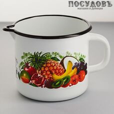 КМК 40104-072/4 Эквадор кружка 1,0 л, сталь эмалированная, Ø120 мм