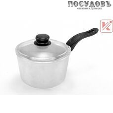 Victoria Кв1,5-Кс Полесье ковш с крышкой 1,5 л, алюминий литой, Ø160 мм, без покрытия, 2 пр.