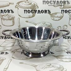 Inox World Industries 71832-22 дуршлаг, Ø220 мм, сталь нержавеющая, Индия, 1 шт.