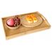 KING Hoff KH-1502 поднос-столик, бамбук, 500×300×70 мм