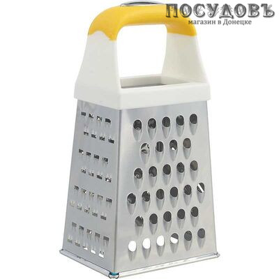 Maestro MR1601-21 терка 4-х гранная, (сталь нержавеющая), ручка пластик, 1 шт