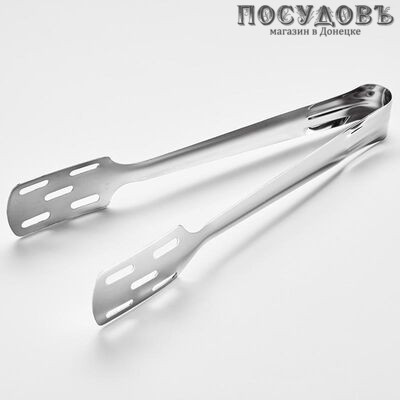 Webber ВЕ-1497, щипцы кулинарные, 240 мм, сталь нержавеющая, Россия, на блистере 1 шт