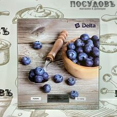 Delta KCE-36 Сладкая черника весы кухонные-платформа, 200×180×15 мм, до 5 кг, гарантия 1 год