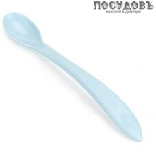 КНР Lalababy Follow Me LA2815BL ложка детская, пластик, цвет голубая, 1 шт.