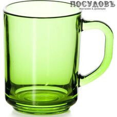 Pasabahce Enjoy Green 55029SLBD30 кружка, 250 мл, стекло термостойкое, зеленый Pasabahce Enjoy Green 55029SLBD30 кружка, 250 мл, стекло термостойкое, зеленый