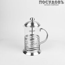 Maestro MR-1662-350 френч-пресс, стекло термостойкое, сталь нержавеющая, 350 мл