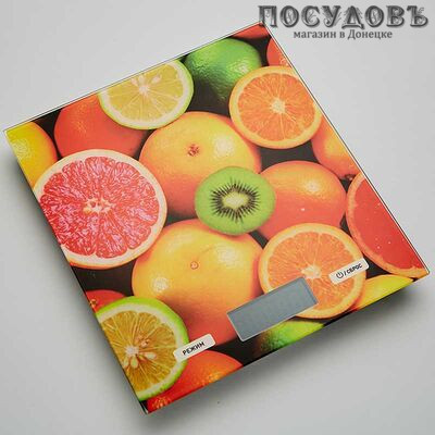 Delta КСЕ-52 Фруктовый микс весы кухонные-платформа, 200×180×15 мм, до 5 кг, гарантия 1 год