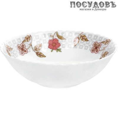 Коралл Paisley BY13LHBW70-1 миска, Ø175×60 мм, 700 мл, стеклокерамика